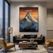 Картина на холсті для мотивації Success mountain 111 фото 1