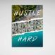 Картина на полотні в офіс для мотивації Hustle Hard 2781 фото 6