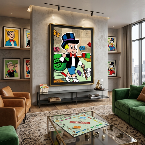 Картина на холсті Монополія Richie rich 176 фото