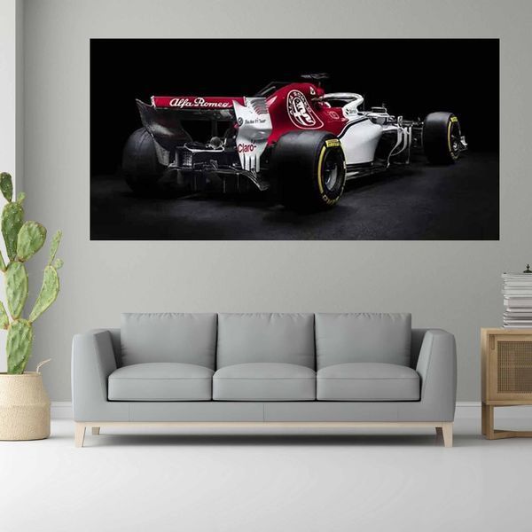 Картина на полотні машина Гоночний болід Alfa Romeo 3223 фото