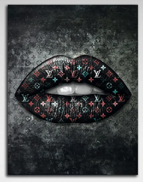 Картина на холсті Lips LV color 133 фото