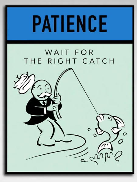 Картина на холсті Монополія Patience 154 фото